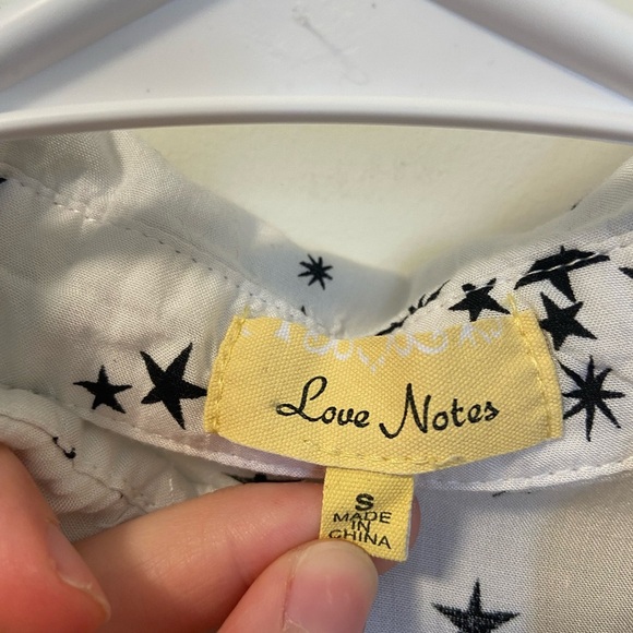 EUC‎ | Love Notes women’s buttoned blouse — small - Picture 2 of 5